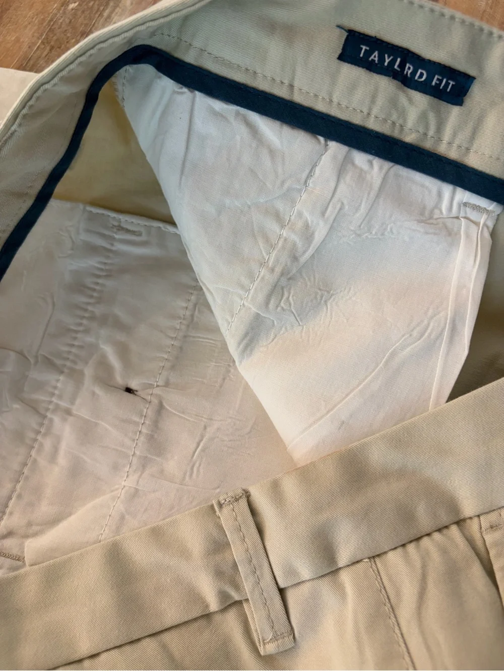 Talyrd Men’s Khaki Chinos‎ Talyrd Slim Tapered Fit Size 40 X 30 Altered Length